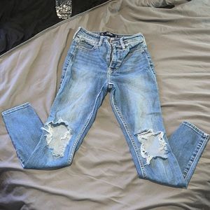 Hollister Ultra high-rise super skinny jeans